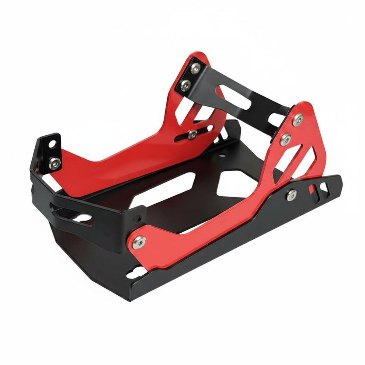 Heavy Duty Front Wheel Chock Stand Iron Vehicle Accessory Foldable for Hauling Vehicle