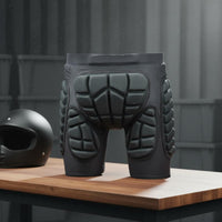 Motorcycle Shorts Elastic Armored Riding Underwear Shock-Absorbing Foam Motorcycle Riding Shorts for Bicycling
