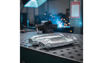 2 Pieces Flare Proof Aluminum Foil Oversleeve Fireproof Cooking Sleeve Safety Equipment for Smelters, Welders, Chefs, Smelting, Foundry, Grilling, Kitchen