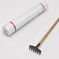 Ivory Garden Netting for Fruit Protection, 100m PE Mesh Netting Roll, Greenhouse & Raised Bed Barrier, Fine Screen Mesh for Prevention