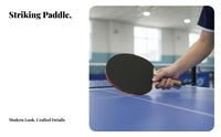 Table Racket Sports Racket Set Comfortable Grip Racket Sport Pong Paddle Set Racket Sport Pong Rackets and Balls Long-Lasting