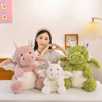 Cute Dinosaur Plush Toy Stuffed Animal Pillow for Kids Birthday Gift