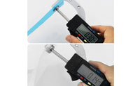 Digital Thickness Gauge Mm Inch Conversion LCD Thickness Gauge Measuring Device Zero Function Shop Tool High Precision