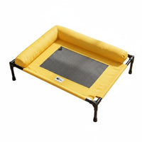 Raised Pet Bed Summer Use Mesh Dog Bed Easy Clean Raised Pet Cot for Small Dogs, Damp Weather