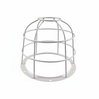 Wire Bulb Cage Easy Installation Industrial Bulb Protector Vintage Design Industrial Light Cage for Garage, Basement