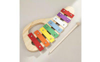 8-Note Xylophone Easy to Hold Colorful Wooden Xylophone Child Mallets Kids Glockenspiel for Young Children, Preschool, Kindergarten