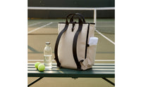 Racket Bag Canvas Tennis Bag Convertible Tennis Tote for Commuters, Training, Commuting