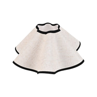 Linen Fabric Flower Lampshade, Vintage Style, for Table Lamps and Floor Lamps, DIY Accessory