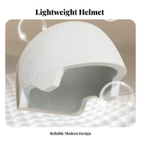 3C Certified Electric Bike Helmet All-Season Motorcycle Half Helmet Shock Resistant for Men, Commuters, Commuting, City Riding