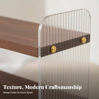 Multi-Tier Desk storage-spaceSaving Multilayered Desk Organizer Transparent View