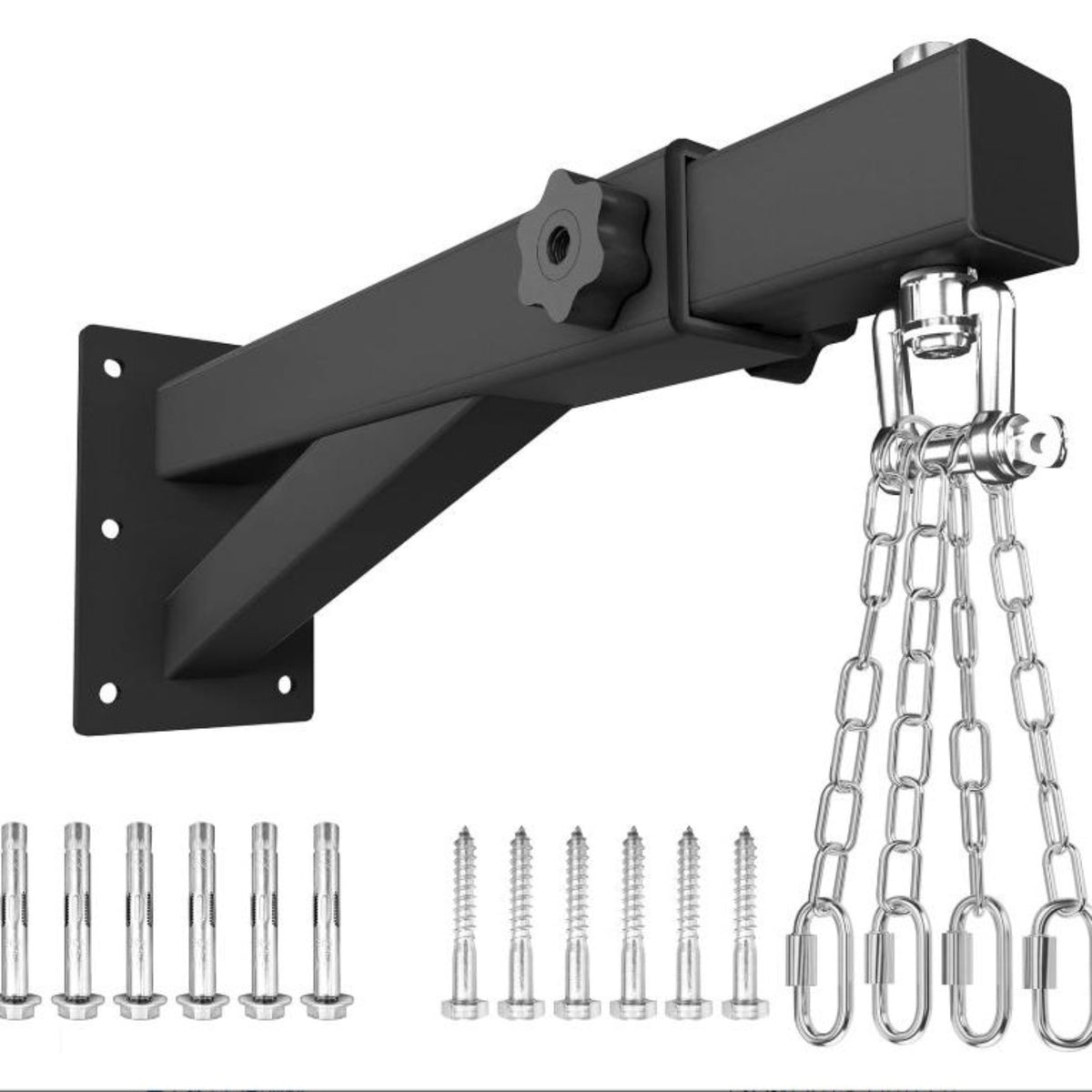 Adjustable Heavy Bag Hanger with Chain Steel Boxing Bag Hanger Long-Lasting Reliable for Athletes