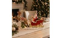 Christmas Music Boxlit-Illuminated Musical Box with Lights Nostalgic Decoration for Collectors
