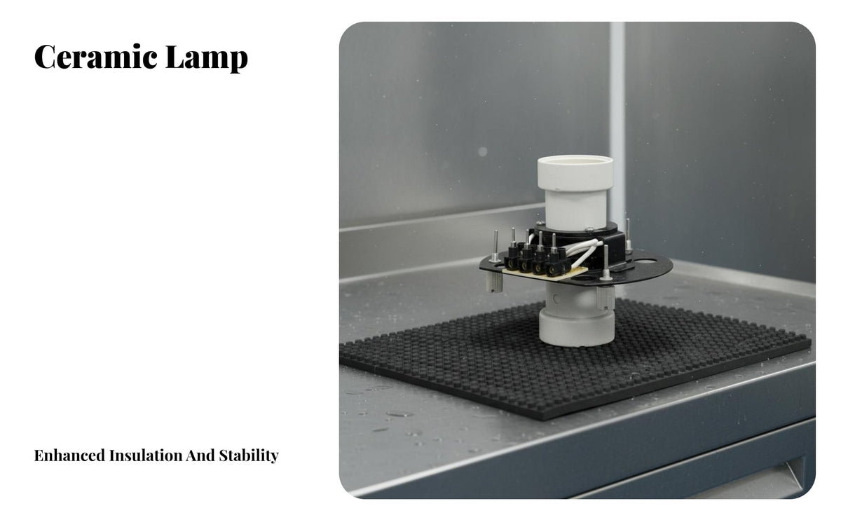 Stainless Steel P28S Lamp Holder Heavy-Duty Navigation Light Socket IP56 Protection Integrated Lamp Socket Kit for Boat Maintenance Crew, Shipbuilders, Ships, Offshore Platforms, Shipyards, Docks