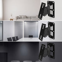Rotating Speaker Wall Mount Space-Saving Speaker Mount with Adjustable Joint Easy to Install Mounting Bracket Sturdy for Meeting Room