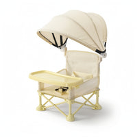 High Chair with Tray Detachable Infant Feeding Seat Removable Furniture for Dining Room
