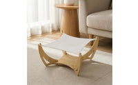 Cat Hammock Gentle Feline Hammock with Wooden Frame Supportive for Cats, Kittens