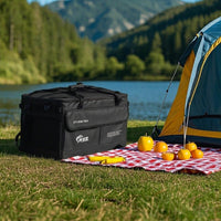 Camping Storage Bag, 57L Large Capacity, Oxford Fabric, Tool Bag, Outdoor Gear Bag
