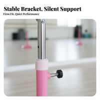 Freestanding Dance Barre Stable Base Freestanding Dance Bar Sturdy Construction Portable Dance Bar for Dancers, Adults, Home Use, Gym
