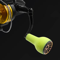 Ergonomic Grip Carbon Fiber Reel Handle Adds Leverage Rotating Reel Handle Easy Installation Angling Equipment for Anglers
