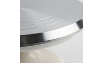 Aluminium Alloy Cake Decorating Turntable Smoothrotating Cake Turntable with Silicone Base Non-Slip Baking Tools Rotating for Bakers