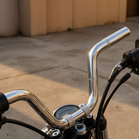 Bent Shape Steel Handlebar Angled Ends Lowelevation Handlebar