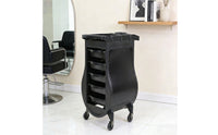 Salon Trolley Cart 5-Tier Salon Cart with Drawers Multipurpose Hairdresser Trolley for Barbers