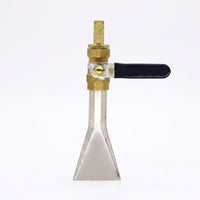 Car Cleaning Foam Sprayer for Professional Wash, Stainless Steel Foam Lance with Flat Wide Nozzle for Detailing, Pressure Washer Attachment