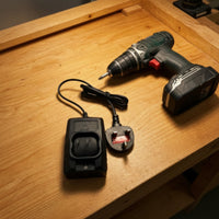 Replacement Cordless Tool Battery Charger Compact Charger with Cradle for DIYers, Technicians, Workshop, Garage