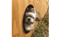Pet Containment Window Transparent Pet Containment Bubble Transparent Pet Window Viewing Dome for Dogs, Pets, Yard