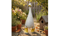 Resin Duck Ornament Decorative Outdoor Decoration Hand Painted