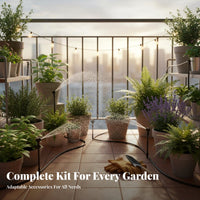 Drip Irrigation Kit Water-Saving Garden Watering Kit Easy Installation Micro Drip Irrigation Set for Gardeners, Flower Beds, Greenhouse