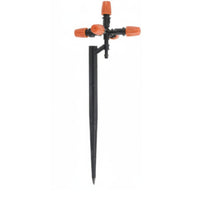 Cooling & Humidifying Atomizing Sprinkler Stake Water Saving Micro Atomizing Nozzle Leak-Proof Design for Farmers, Nursery, Greenhouse, Farm