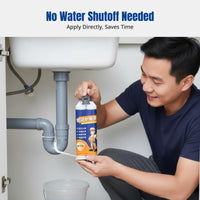 Pipe Leak Repair Glue, Waterproof Tape for Metal, Cast Iron, Drain Radiator, Fast Dry