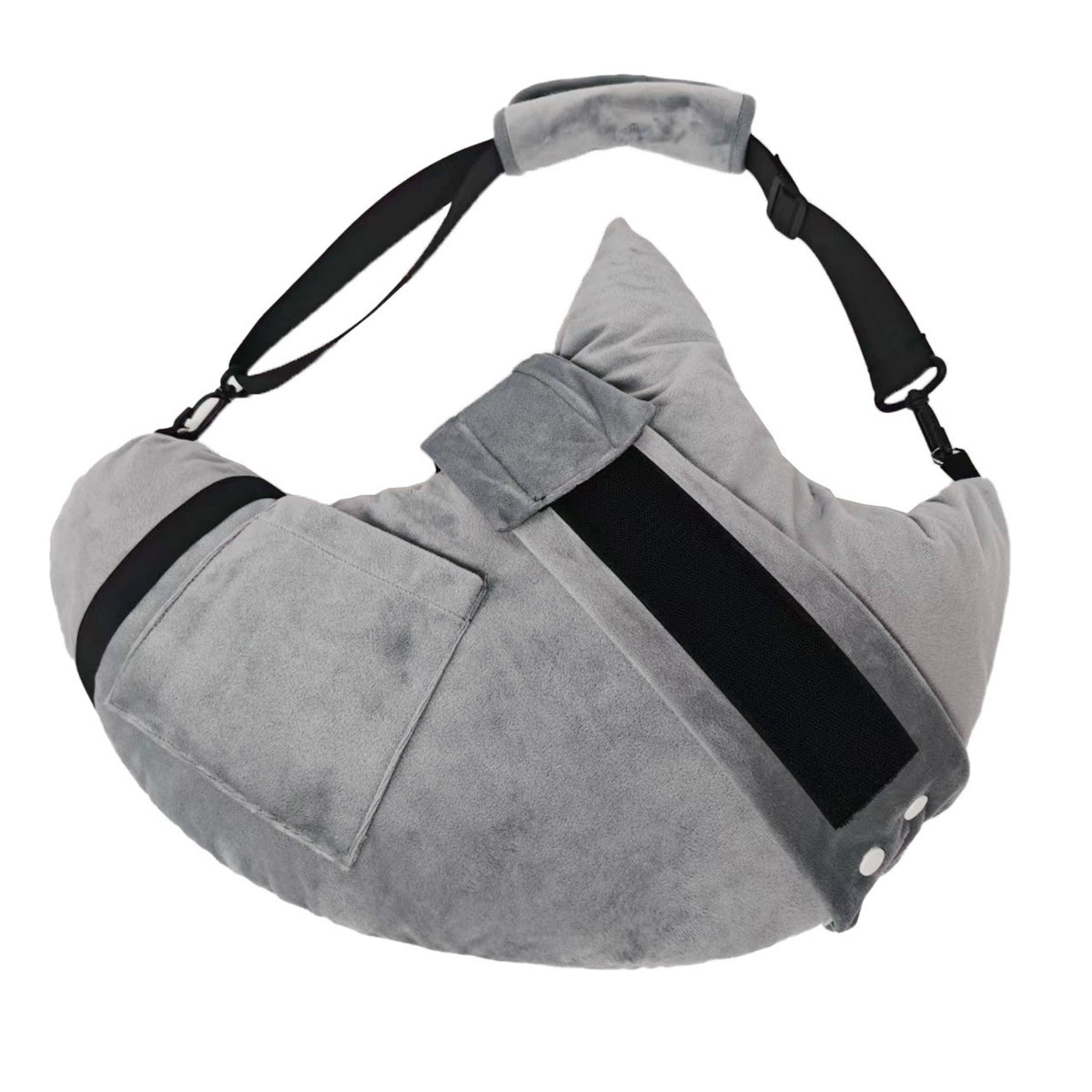 Arm Pillow with Shoulder Strap Adjustable Arm Support Pillow Supportive Cushioned for Post-Surgery Patients, Bed, Sofa