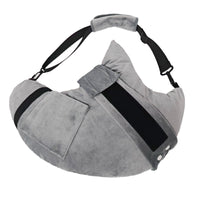 Arm Pillow with Shoulder Strap Adjustable Arm Support Pillow Supportive Cushioned for Post-Surgery Patients, Bed, Sofa