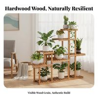 Space-Saving Railing Planter Holder Large Capacity Hanging Planter Rack Anti-Rust Balcony Shelf Sturdy Construction for Apartment Dwellers, Gardeners, Homeowners, Patio, Fence, Porch, window sill