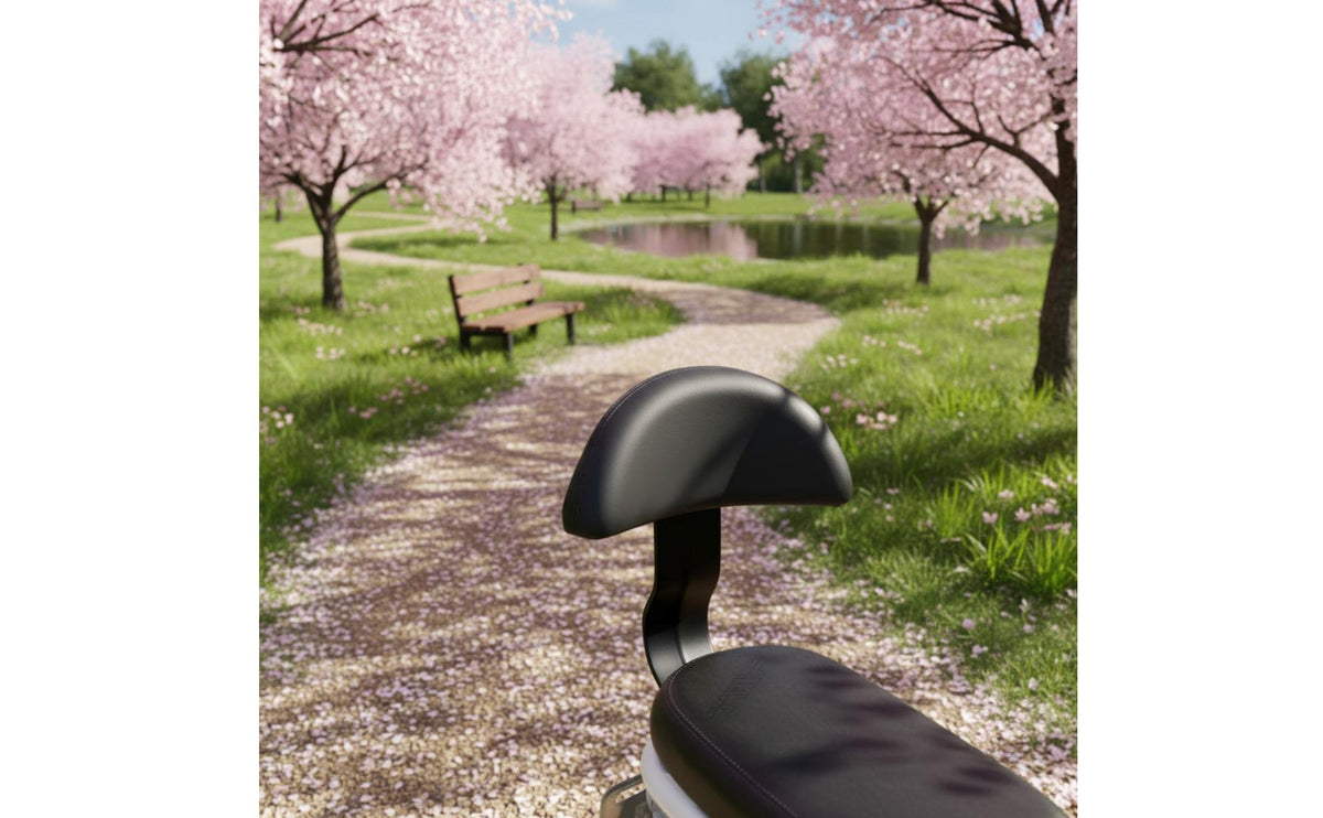 Electric Bike Backrest Easy to Install Electric Two-Wheeler Rear Backrest Thick