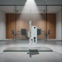 Aluminum Door Lock Mechanism Construction Single Latch Lock Body Heavy Duty for Experts, DIY Enthusiasts, Home Use, Office Doors