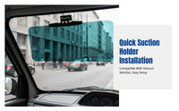 Mobility Sun Visor for Tricycle, Quadricycle, Quick Suction Mount, Adjustable, Anti-Glare, Day-Night Use
