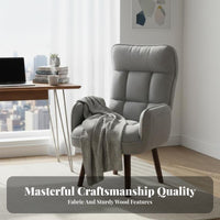 High Back Support 360-Degree Swivel Armchair Thick Padded Cushion Swivel Recliner Armchair Luxuriously Cushioned Cushioning Lounge Chair Ergonomic Design for Students, Home Office Workers, Young Adults, Bedroom, Reading Nook, Nursery