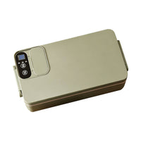 Heated Lunch Container Self Heating Lunch Box with Stainless Steel Interior Compact Portable Food Heater for Commuters