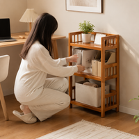 rolling bookshelf