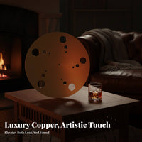 Pure Copper Platter Mat Reduces Vibrations Vibration Damping Vinyl Mat
