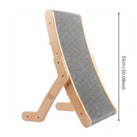 Standing Cat Scratching Board Protects Furniture Pet Supplies 2 in 1 Design Scratcher Bed for Kittens, Indoor
