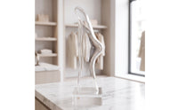 Acrylic Foot Display Transparent Foot Display Model Clear for Boutiques, Retailers, Boutique Presentations, Retail Counters, Product Photography