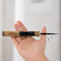 Carbon Fiber Telescopic Lure Fishing Rod 70g for Sea River Lake Stream Dace