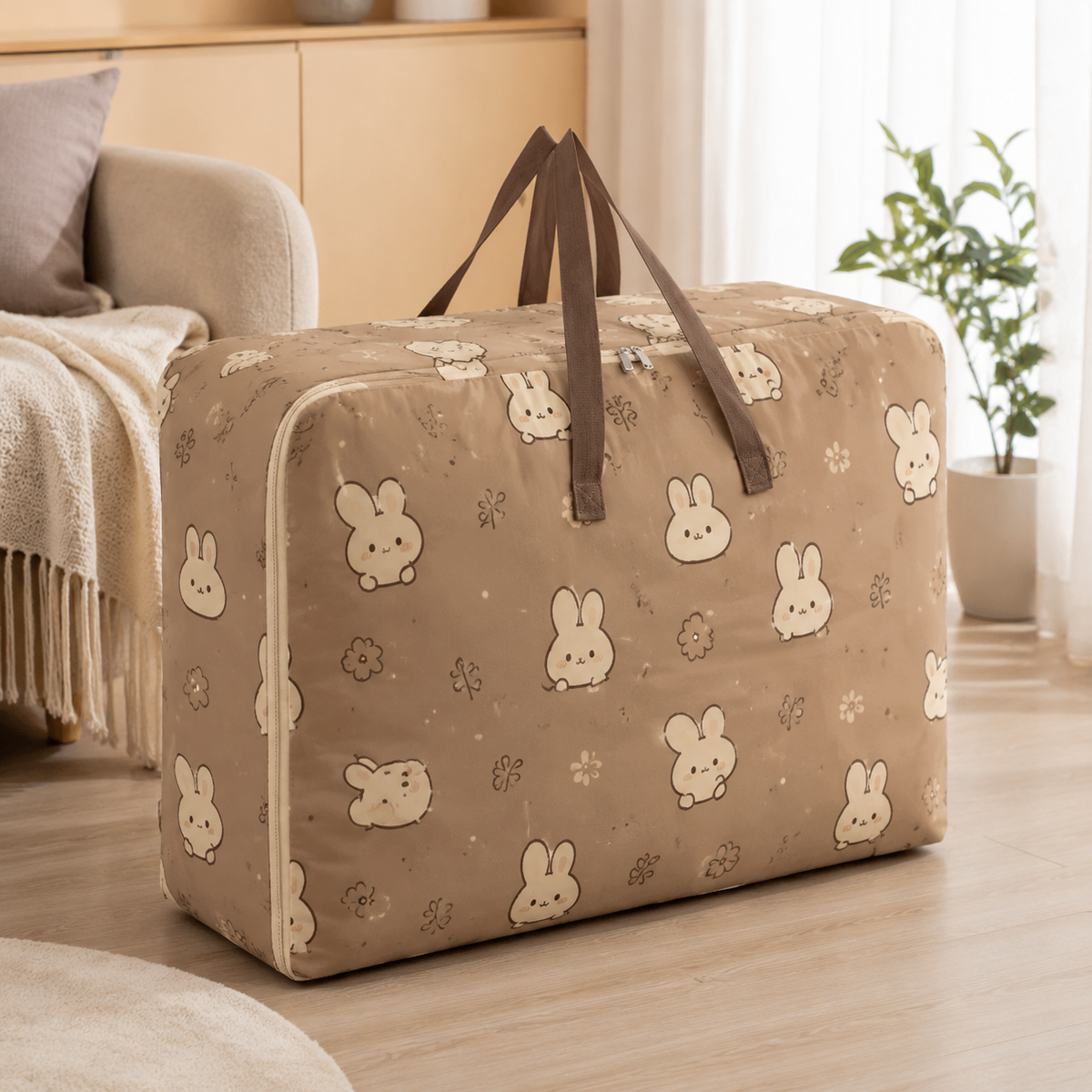 Clothing Storage Case Bedding Storage Bag Oxford Fabric Waterproof Foldable Large Capacity Closet Storage