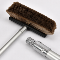 Aluminium Alloy Car Wash Brush 122cm Long Handle Soft Bristle Car Cleaning Brush