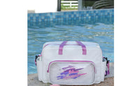 Multi-Compartment Dry Wet Separation Bag Versatile Travel Bag with Wet Pocket Organized Portable for Swimmers, Swimming