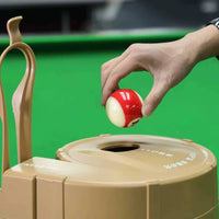 Snooker Ball Rack Training Tool Semi Automatic Pool Rack Accurate Positioning Pool Ball Holder for Beginners, Practice